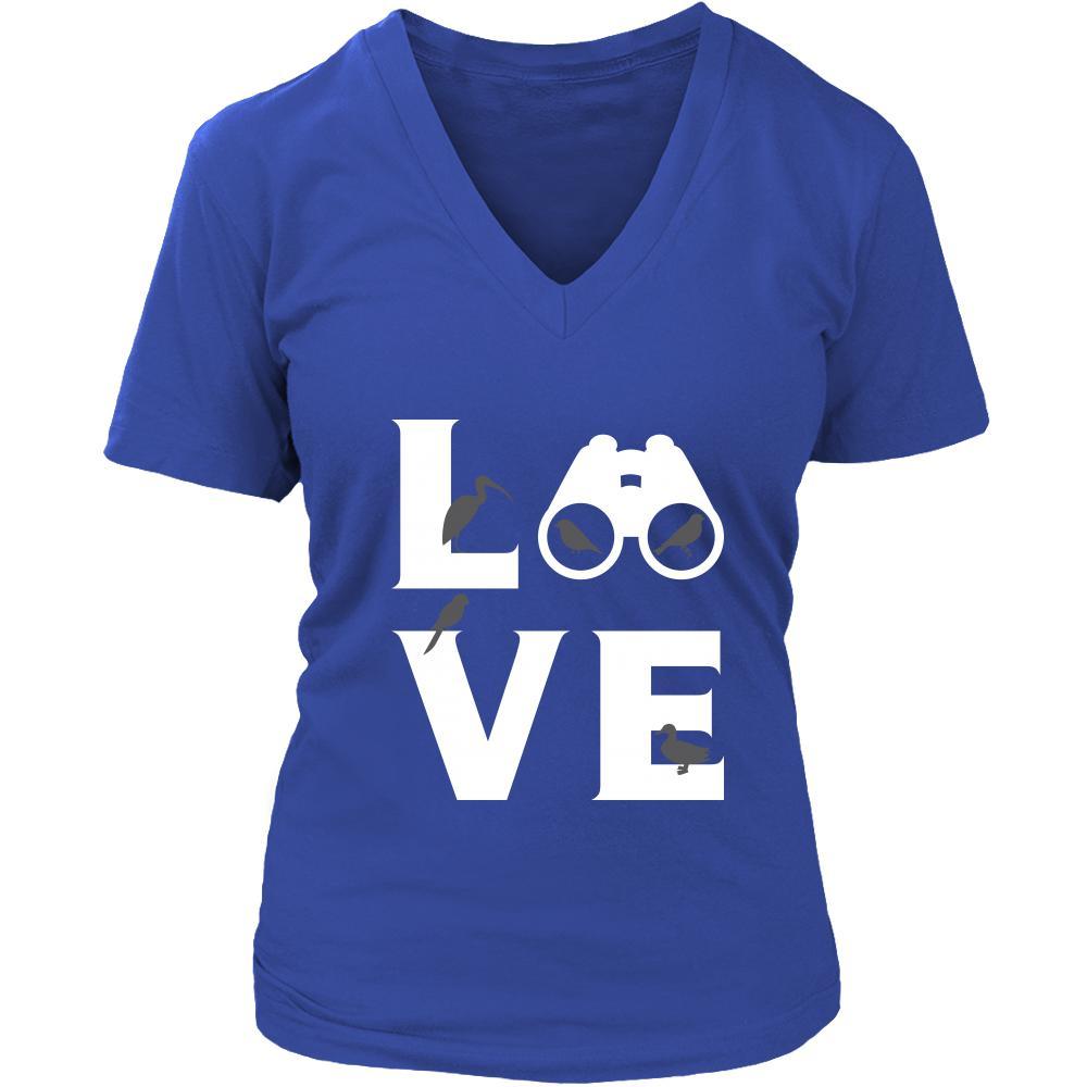 Bird watching - LOVE Bird watching - Animal Watch Shirt-T-shirt-Teelime | shirts-hoodies-mugs