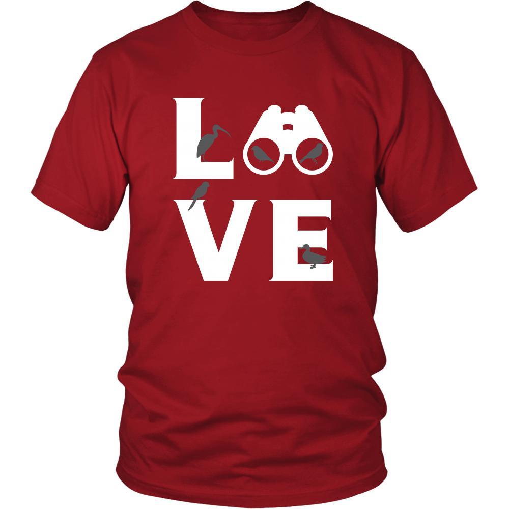 Bird watching - LOVE Bird watching - Animal Watch Shirt-T-shirt-Teelime | shirts-hoodies-mugs