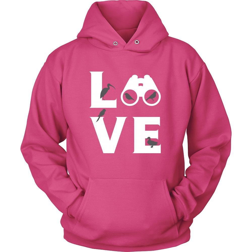 Bird watching - LOVE Bird watching - Animal Watch Shirt-T-shirt-Teelime | shirts-hoodies-mugs