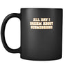 BJJ All day I dream about submissions 11oz Black Mug-Drinkware-Teelime | shirts-hoodies-mugs