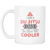 BJJ Coffee Cup - Brazilian Jiu Jitsu Dad 11oz-Drinkware-Teelime | shirts-hoodies-mugs