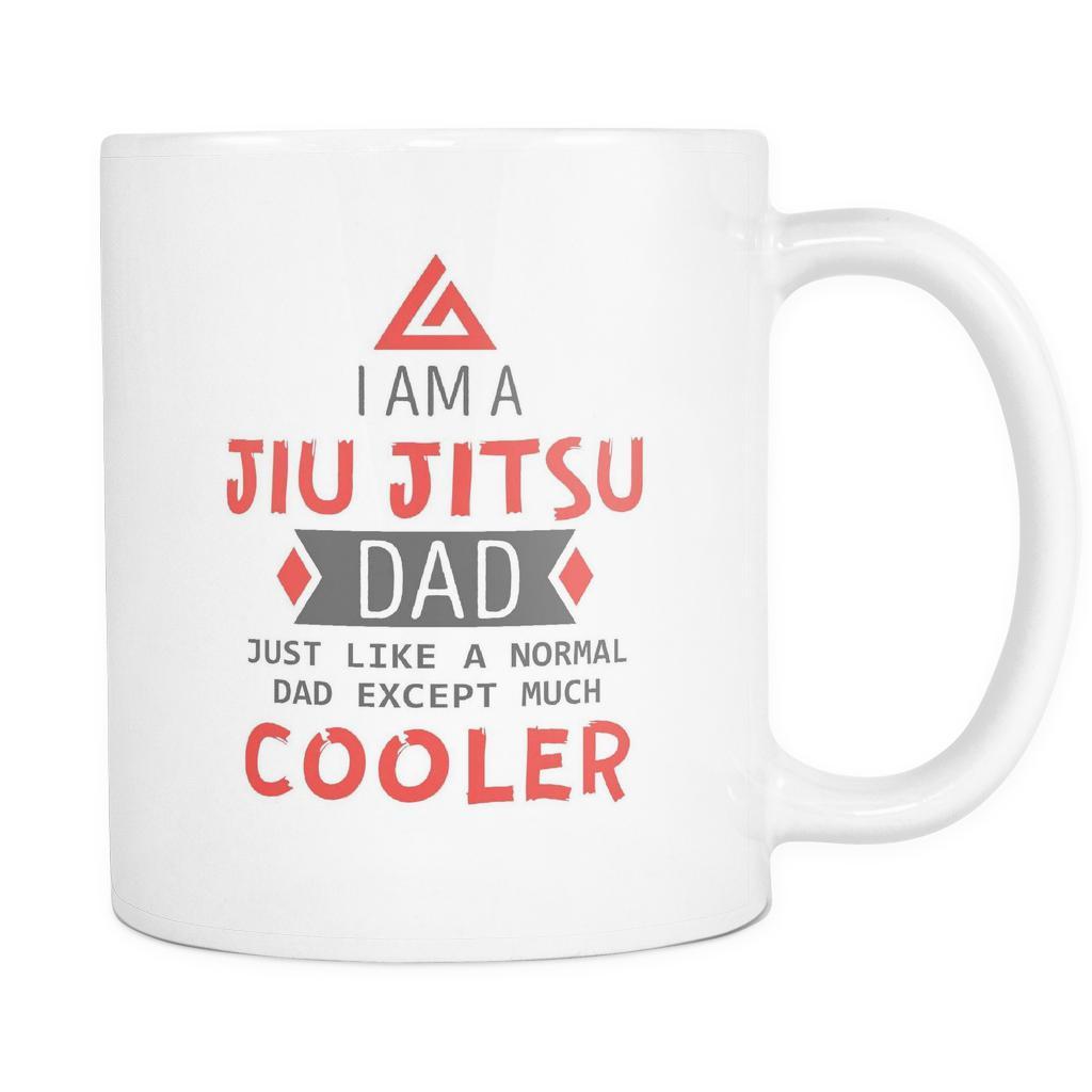 BJJ Coffee Cup - Brazilian Jiu Jitsu Dad 11oz-Drinkware-Teelime | shirts-hoodies-mugs