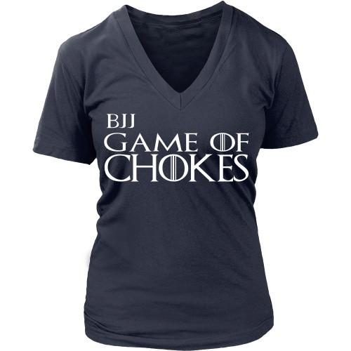 BJJ T Shirt - BJJ game of chokes-T-shirt-Teelime | shirts-hoodies-mugs