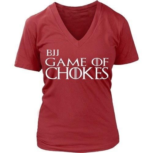 BJJ T Shirt - BJJ game of chokes-T-shirt-Teelime | shirts-hoodies-mugs
