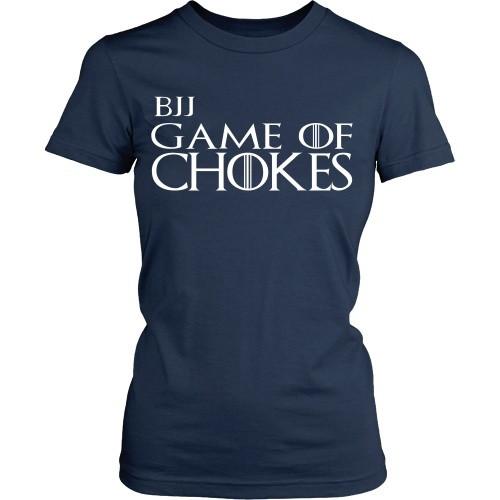 BJJ T Shirt - BJJ game of chokes-T-shirt-Teelime | shirts-hoodies-mugs