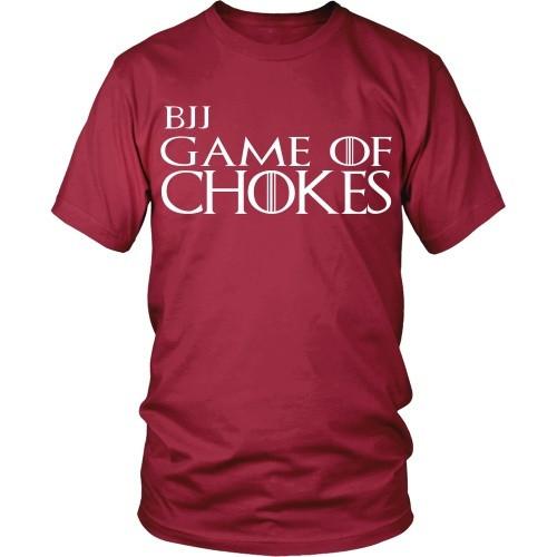 BJJ T Shirt - BJJ game of chokes-T-shirt-Teelime | shirts-hoodies-mugs