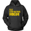 BJJ T Shirt - BJJ is my natural High-T-shirt-Teelime | shirts-hoodies-mugs