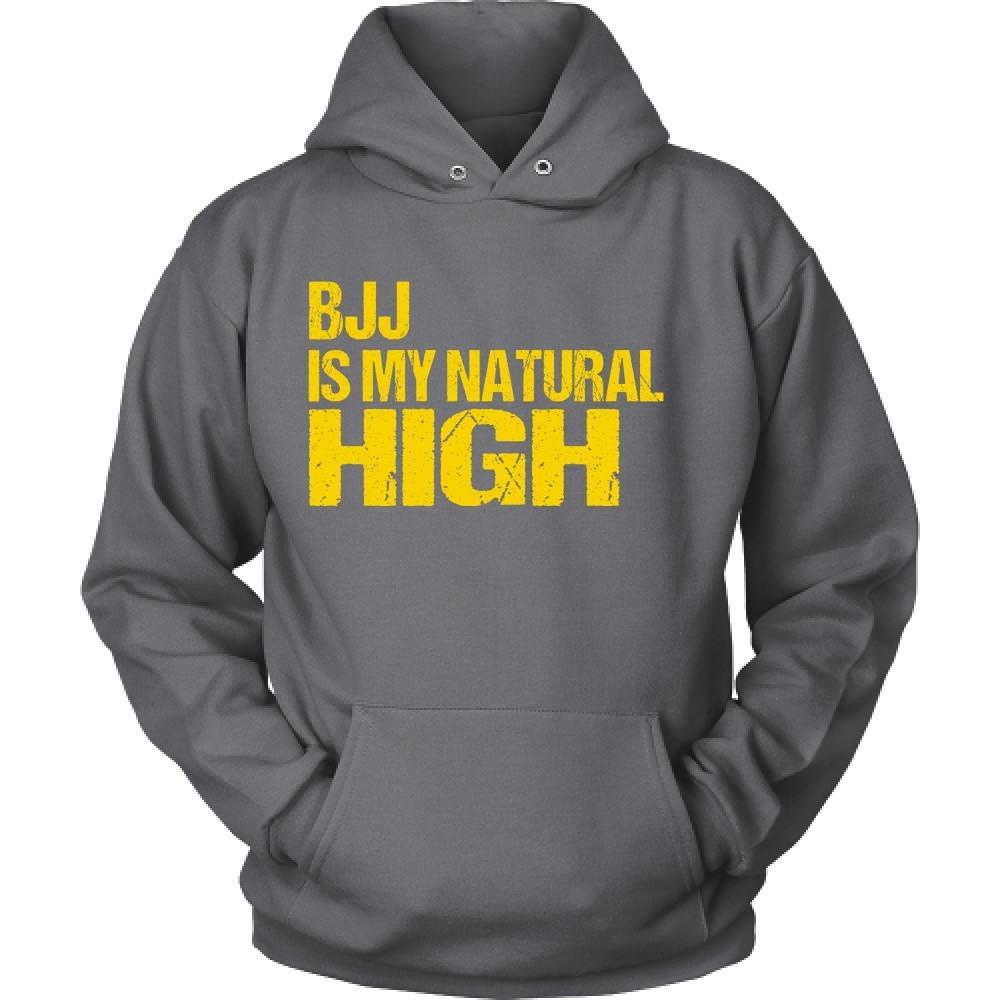 BJJ T Shirt - BJJ is my natural High-T-shirt-Teelime | shirts-hoodies-mugs