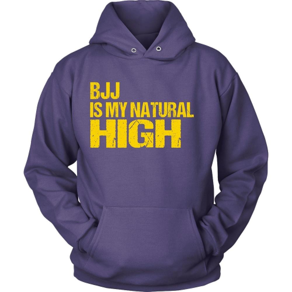 BJJ T Shirt - BJJ is my natural High-T-shirt-Teelime | shirts-hoodies-mugs