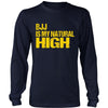 BJJ T Shirt - BJJ is my natural High-T-shirt-Teelime | shirts-hoodies-mugs