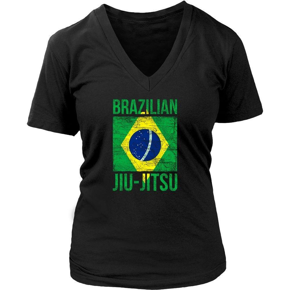 BJJ T Shirt - Brazilian Jiu Jitsu flag - Sport Gift-T-shirt-Teelime | shirts-hoodies-mugs