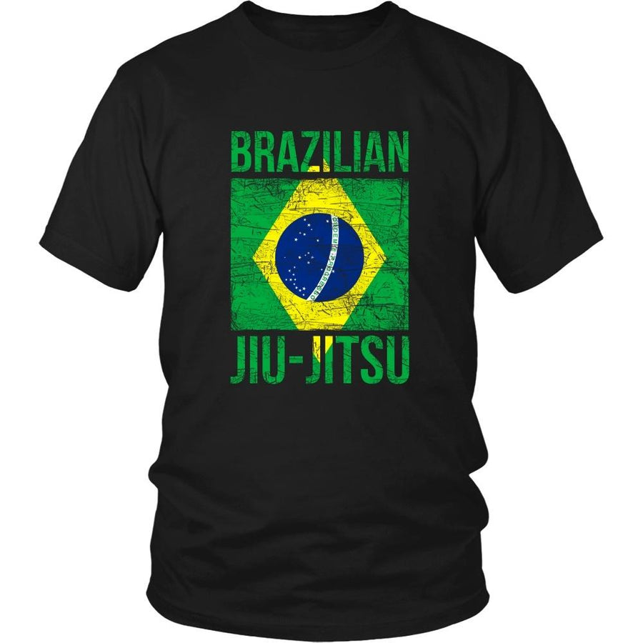 BJJ T Shirt - Brazilian Jiu Jitsu flag - Sport Gift-T-shirt-Teelime | shirts-hoodies-mugs