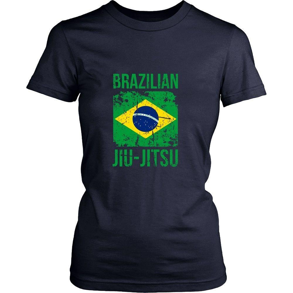 BJJ T Shirt - Brazilian Jiu Jitsu flag-T-shirt-Teelime | shirts-hoodies-mugs