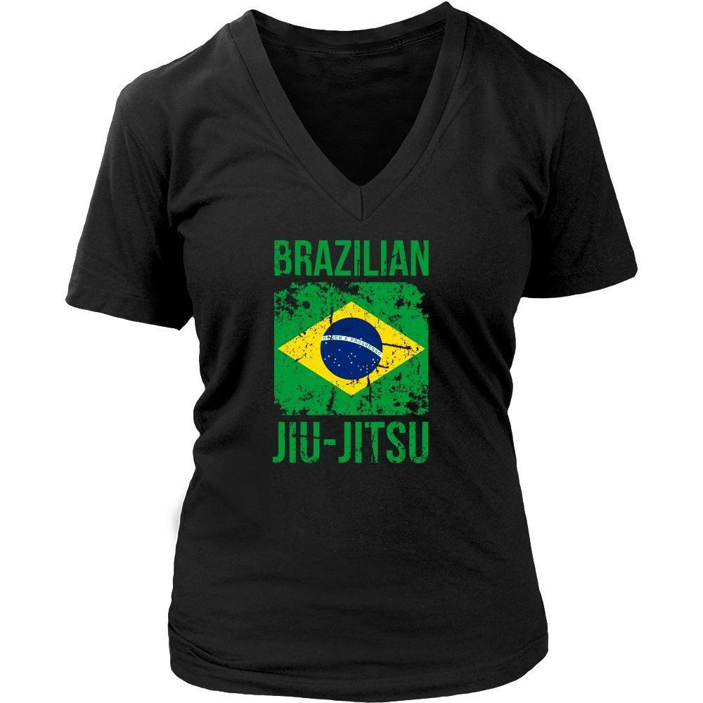 BJJ T Shirt - Brazilian Jiu Jitsu flag-T-shirt-Teelime | shirts-hoodies-mugs
