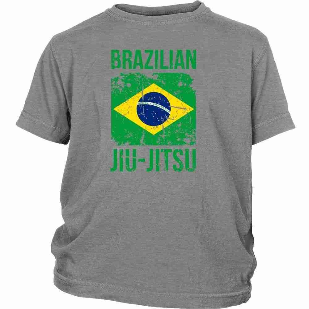 BJJ T Shirt - Brazilian Jiu Jitsu flag-T-shirt-Teelime | shirts-hoodies-mugs
