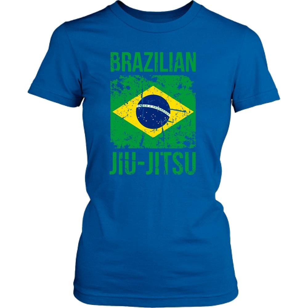 BJJ T Shirt - Brazilian Jiu Jitsu flag-T-shirt-Teelime | shirts-hoodies-mugs