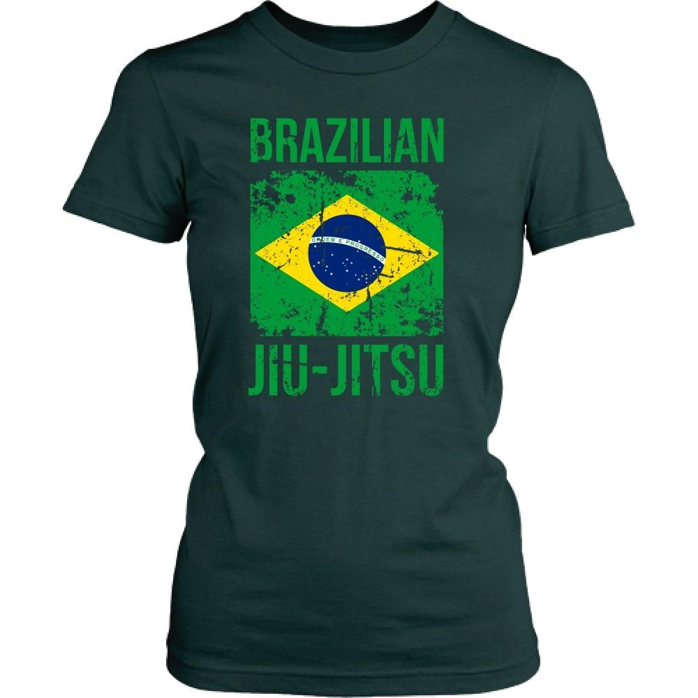BJJ T Shirt - Brazilian Jiu Jitsu flag-T-shirt-Teelime | shirts-hoodies-mugs