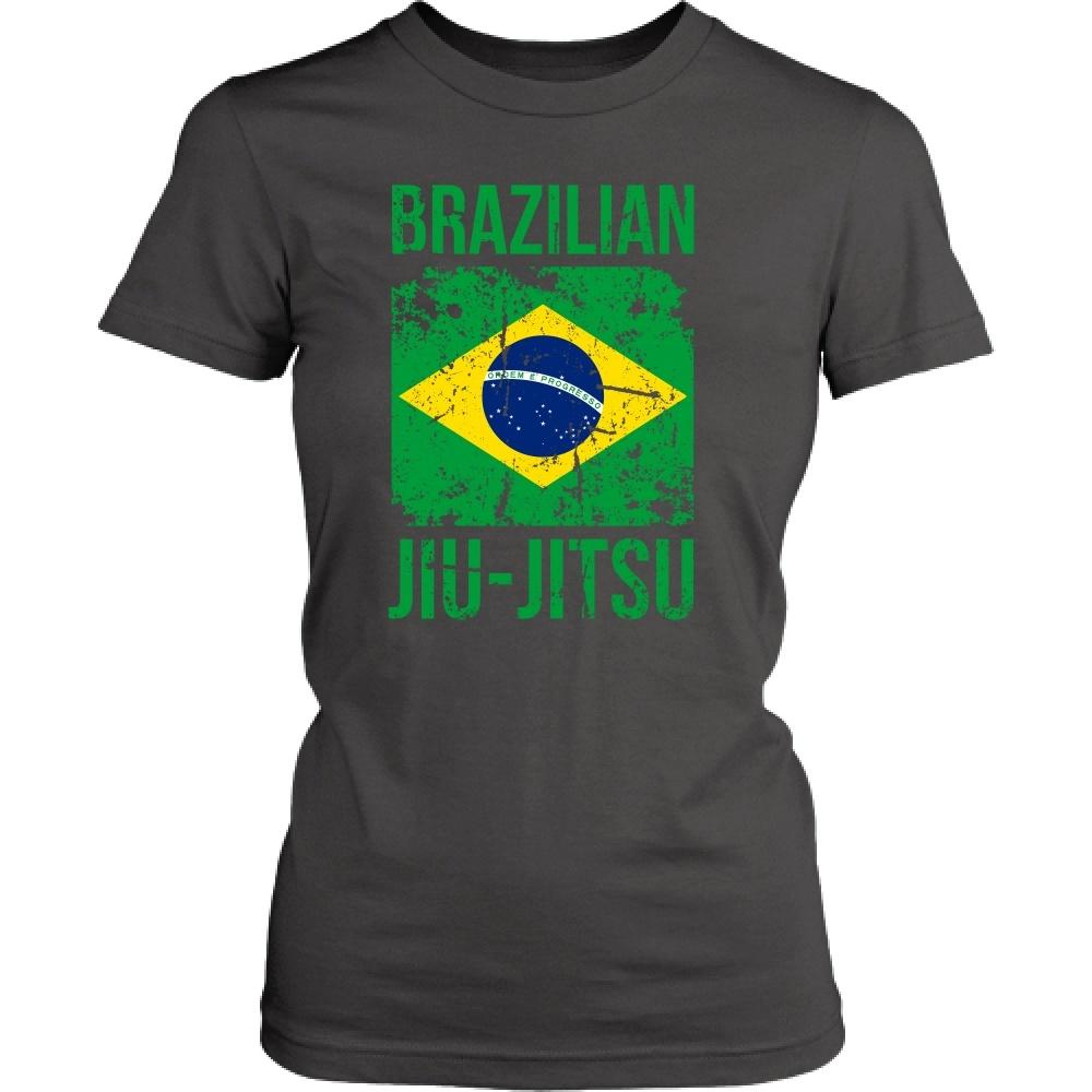 BJJ T Shirt - Brazilian Jiu Jitsu flag-T-shirt-Teelime | shirts-hoodies-mugs