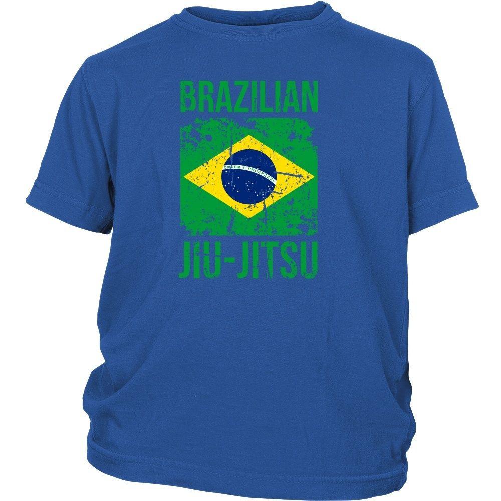 BJJ T Shirt - Brazilian Jiu Jitsu flag-T-shirt-Teelime | shirts-hoodies-mugs