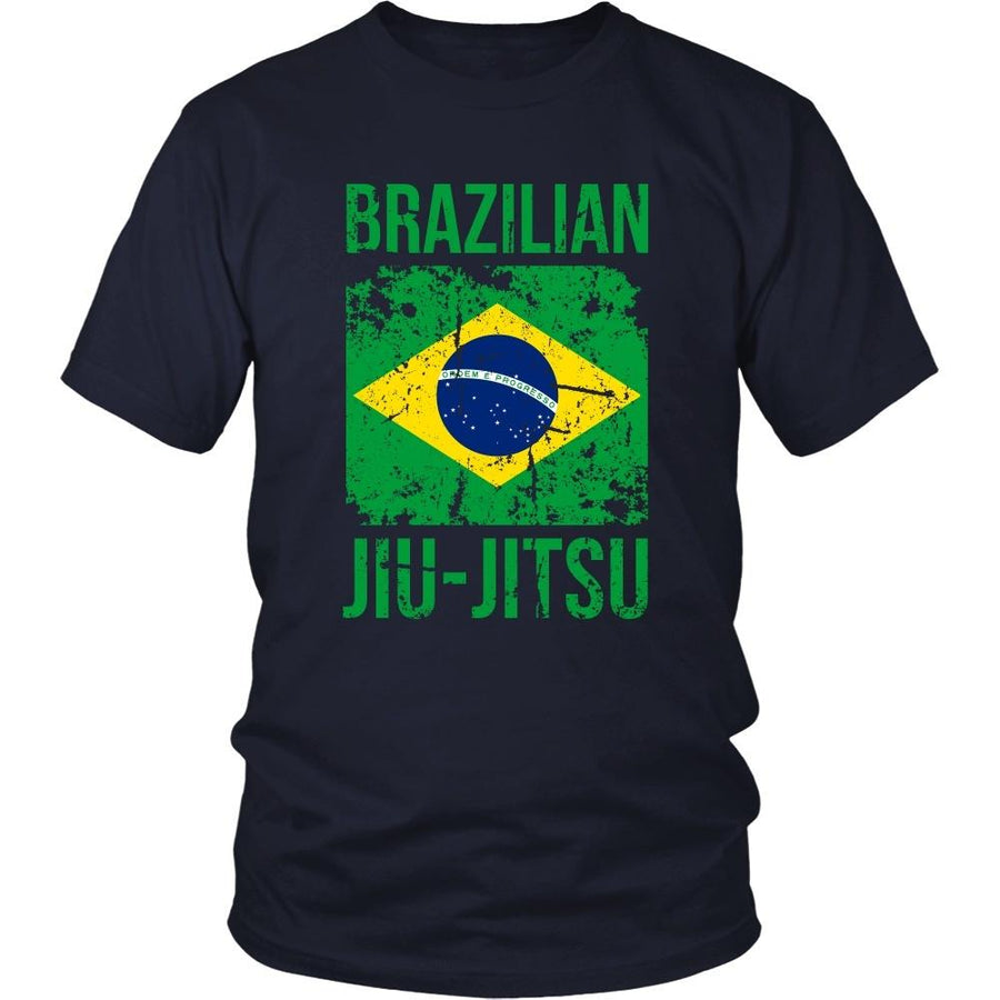 BJJ T Shirt - Brazilian Jiu Jitsu flag-T-shirt-Teelime | shirts-hoodies-mugs