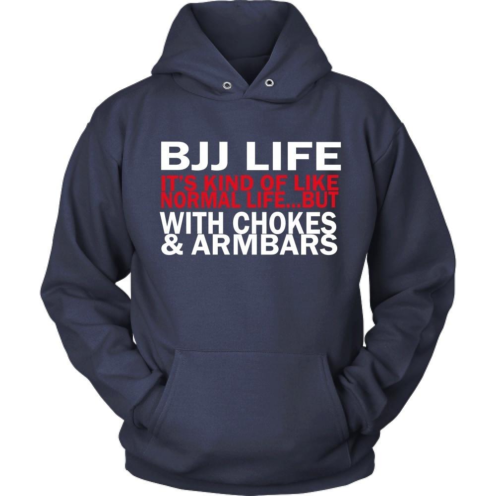 BJJ T Shirt - Brazilian jiu jitsu life T Shirt-T-shirt-Teelime | shirts-hoodies-mugs
