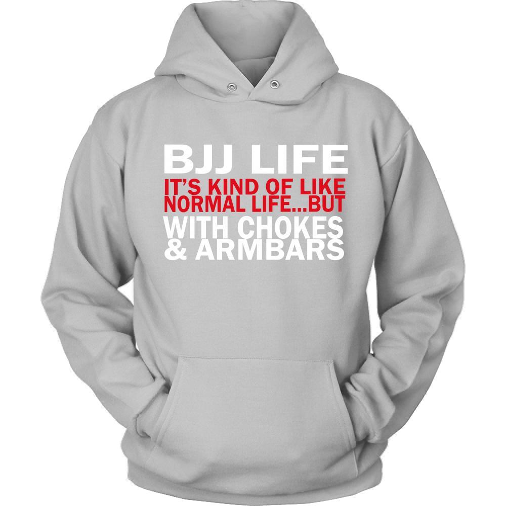 BJJ T Shirt - Brazilian jiu jitsu life T Shirt-T-shirt-Teelime | shirts-hoodies-mugs