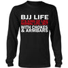 BJJ T Shirt - Brazilian jiu jitsu life T Shirt-T-shirt-Teelime | shirts-hoodies-mugs