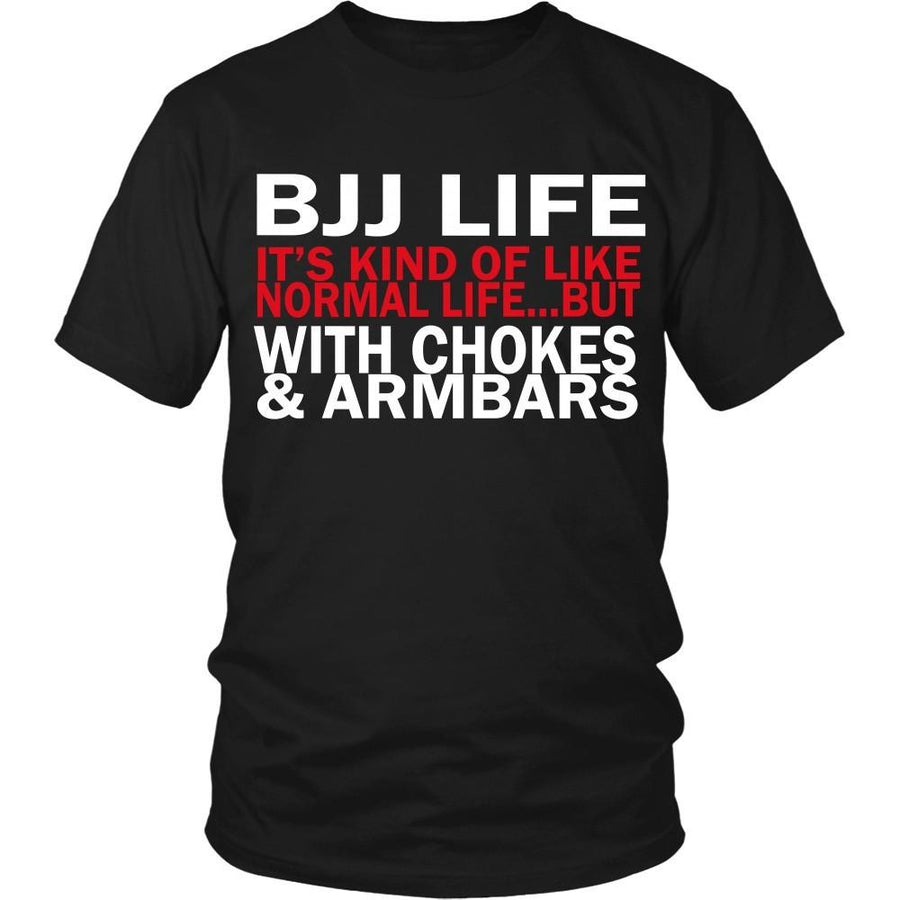 BJJ T Shirt - Brazilian jiu jitsu life T Shirt-T-shirt-Teelime | shirts-hoodies-mugs