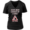 BJJ T Shirt - Ever been choked by a girl?-T-shirt-Teelime | shirts-hoodies-mugs