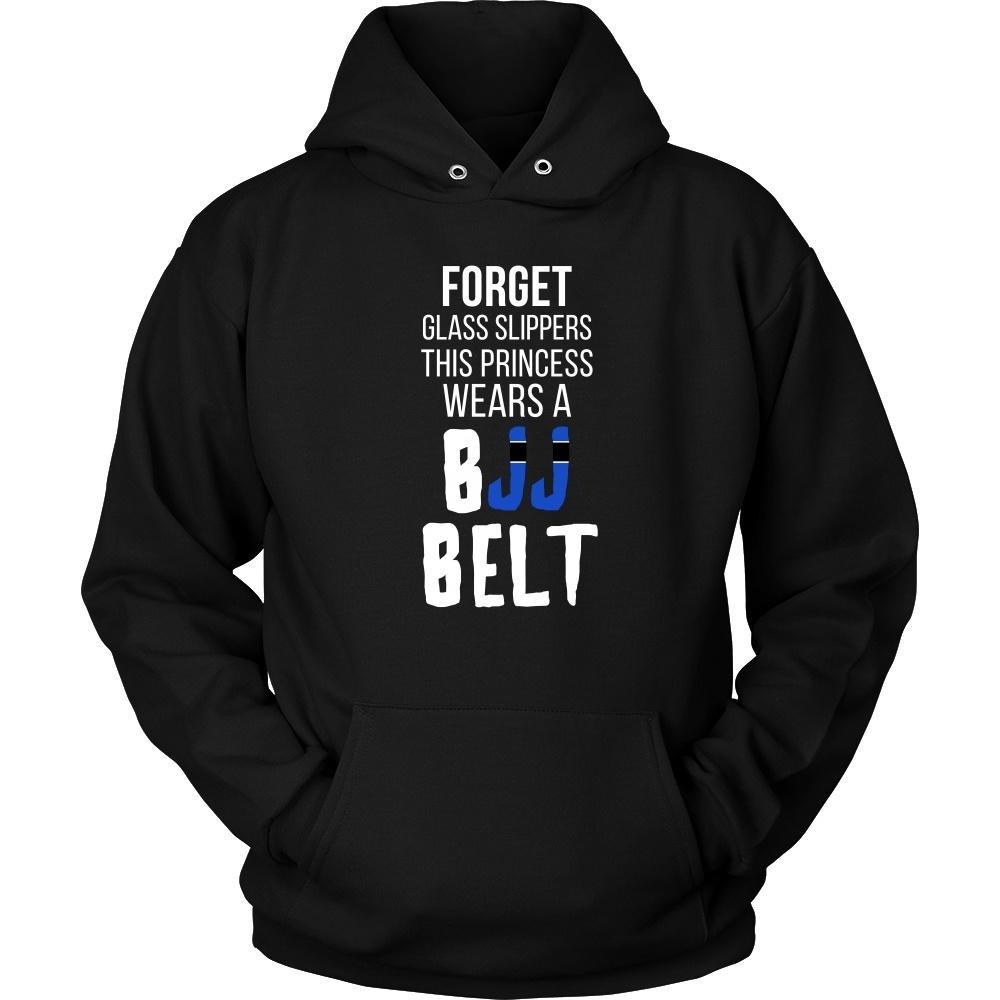 BJJ T Shirt - Forget glass slippers, this princess wears a BJJ Belt-T-shirt-Teelime | shirts-hoodies-mugs