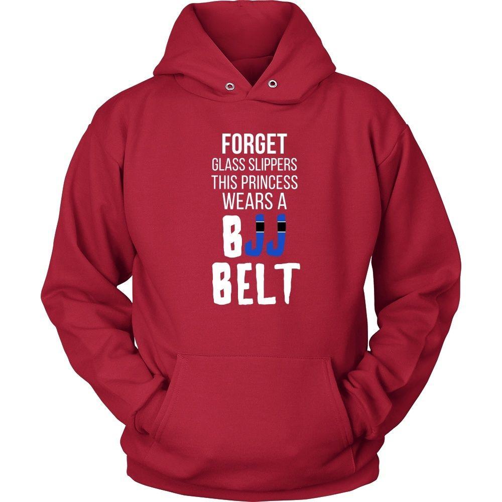 BJJ T Shirt - Forget glass slippers, this princess wears a BJJ Belt-T-shirt-Teelime | shirts-hoodies-mugs
