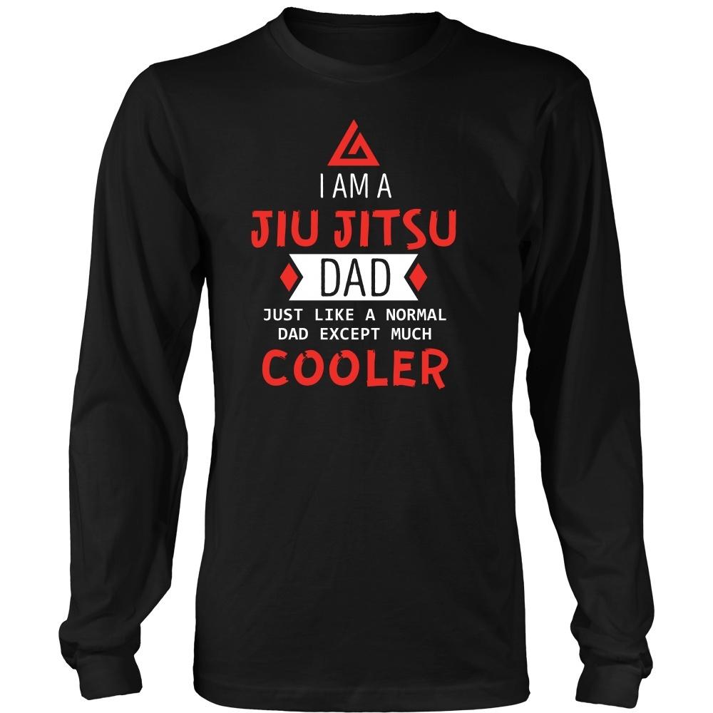 BJJ T Shirt - I am a Jiu Jitsu Dad-T-shirt-Teelime | shirts-hoodies-mugs
