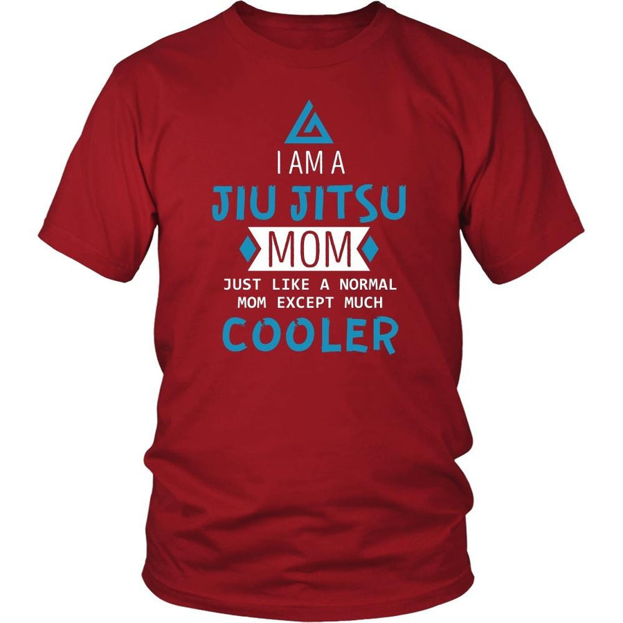 BJJ T Shirt - I am a Jiu Jitsu Mom-T-shirt-Teelime | shirts-hoodies-mugs