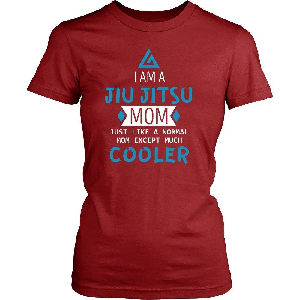 BJJ T Shirt - I am a Jiu Jitsu Mom-T-shirt-Teelime | shirts-hoodies-mugs