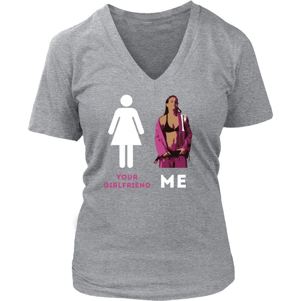 BJJ T Shirt - Jiu Jitsu Your Girlfriend and Me-T-shirt-Teelime | shirts-hoodies-mugs