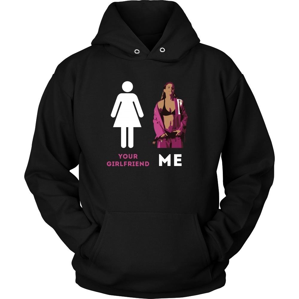 BJJ T Shirt - Jiu Jitsu Your Girlfriend and Me-T-shirt-Teelime | shirts-hoodies-mugs