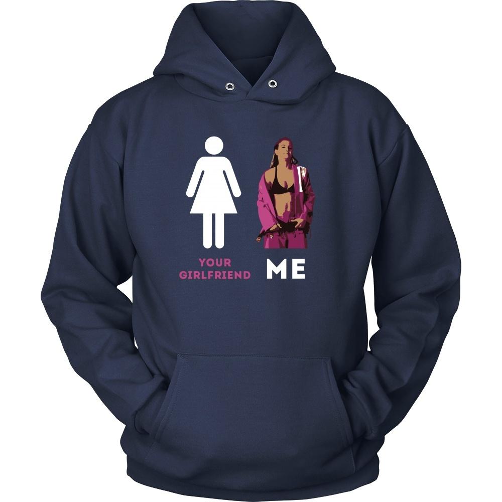 BJJ T Shirt - Jiu Jitsu Your Girlfriend and Me-T-shirt-Teelime | shirts-hoodies-mugs