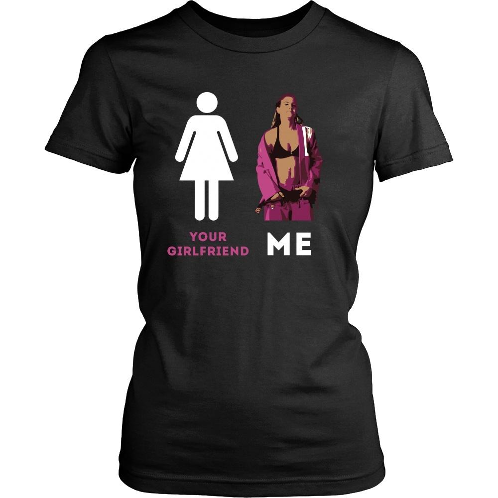 BJJ T Shirt - Jiu Jitsu Your Girlfriend and Me-T-shirt-Teelime | shirts-hoodies-mugs