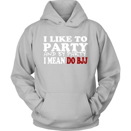 BJJ T Shirt - My party is to do-T-shirt-Teelime | shirts-hoodies-mugs
