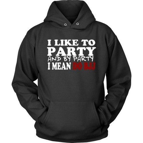 BJJ T Shirt - My party is to do-T-shirt-Teelime | shirts-hoodies-mugs