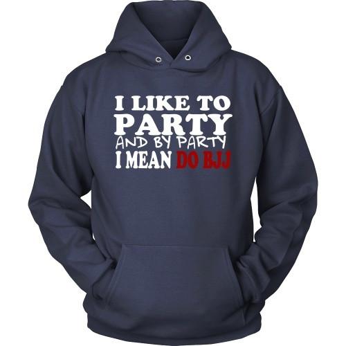 BJJ T Shirt - My party is to do-T-shirt-Teelime | shirts-hoodies-mugs