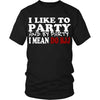 BJJ T Shirt - My party is to do-T-shirt-Teelime | shirts-hoodies-mugs