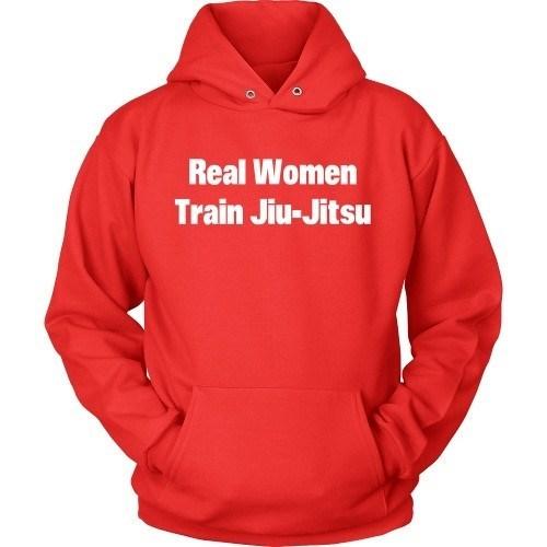 BJJ T Shirt - Real women train jiu jitsu-T-shirt-Teelime | shirts-hoodies-mugs