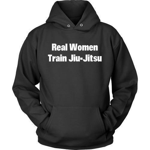 BJJ T Shirt - Real women train jiu jitsu-T-shirt-Teelime | shirts-hoodies-mugs