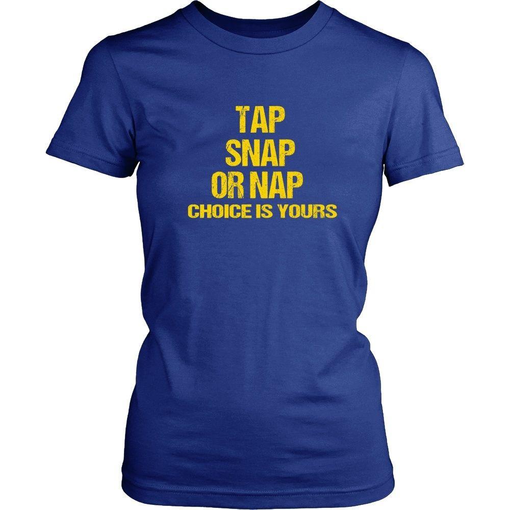 BJJ T Shirt - Tap, Snap or Nap-T-shirt-Teelime | shirts-hoodies-mugs