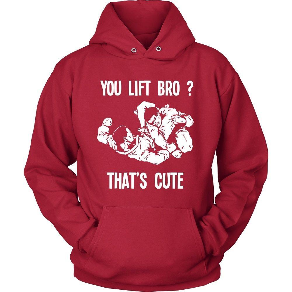 BJJ T Shirt - You lift Bro? That's cute-T-shirt-Teelime | shirts-hoodies-mugs