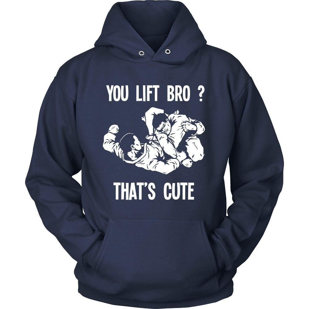 BJJ T Shirt - You lift Bro? That's cute-T-shirt-Teelime | shirts-hoodies-mugs