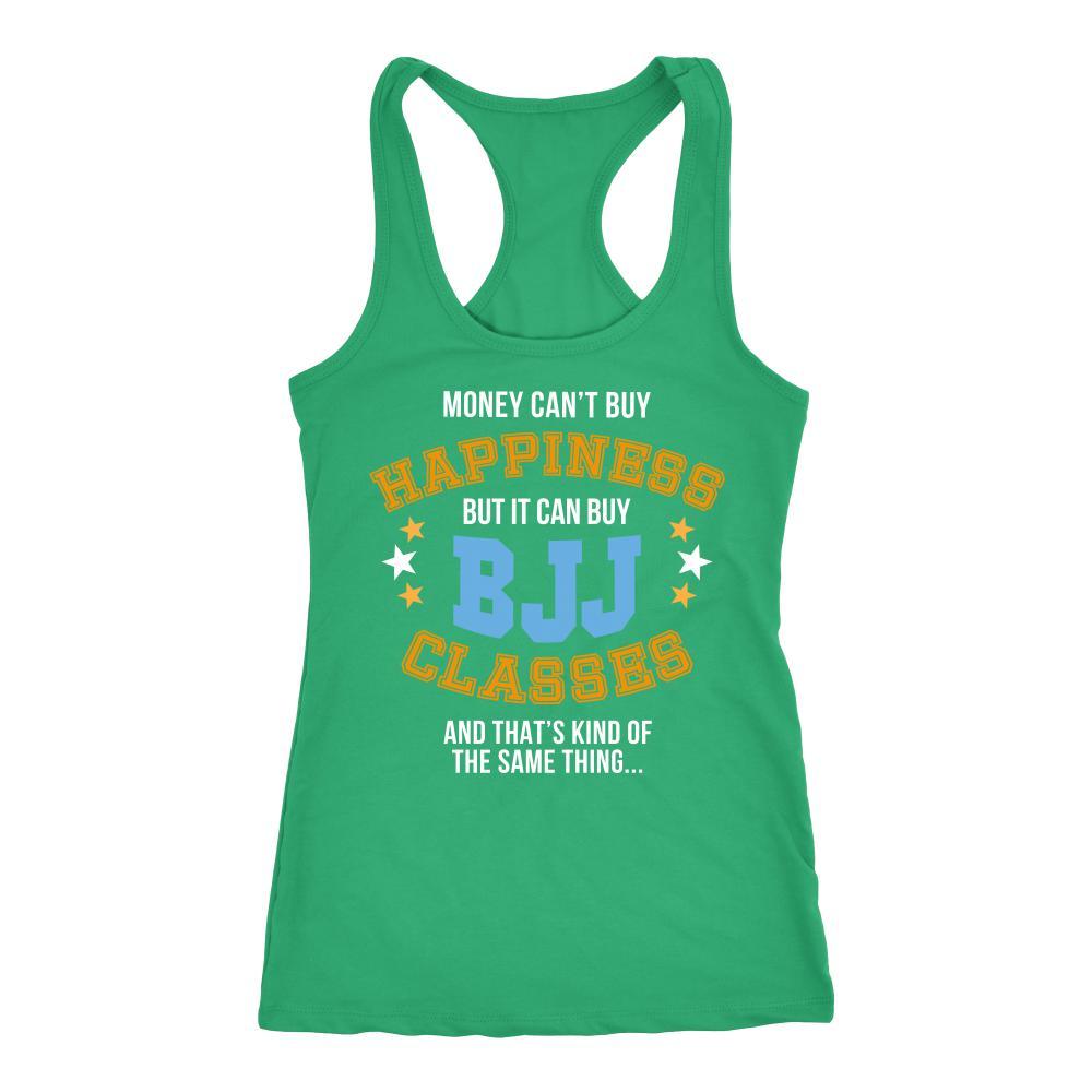 BJJ Tank Top - Money can't buy happiness but it can buy BJJ classes-T-shirt-Teelime | shirts-hoodies-mugs