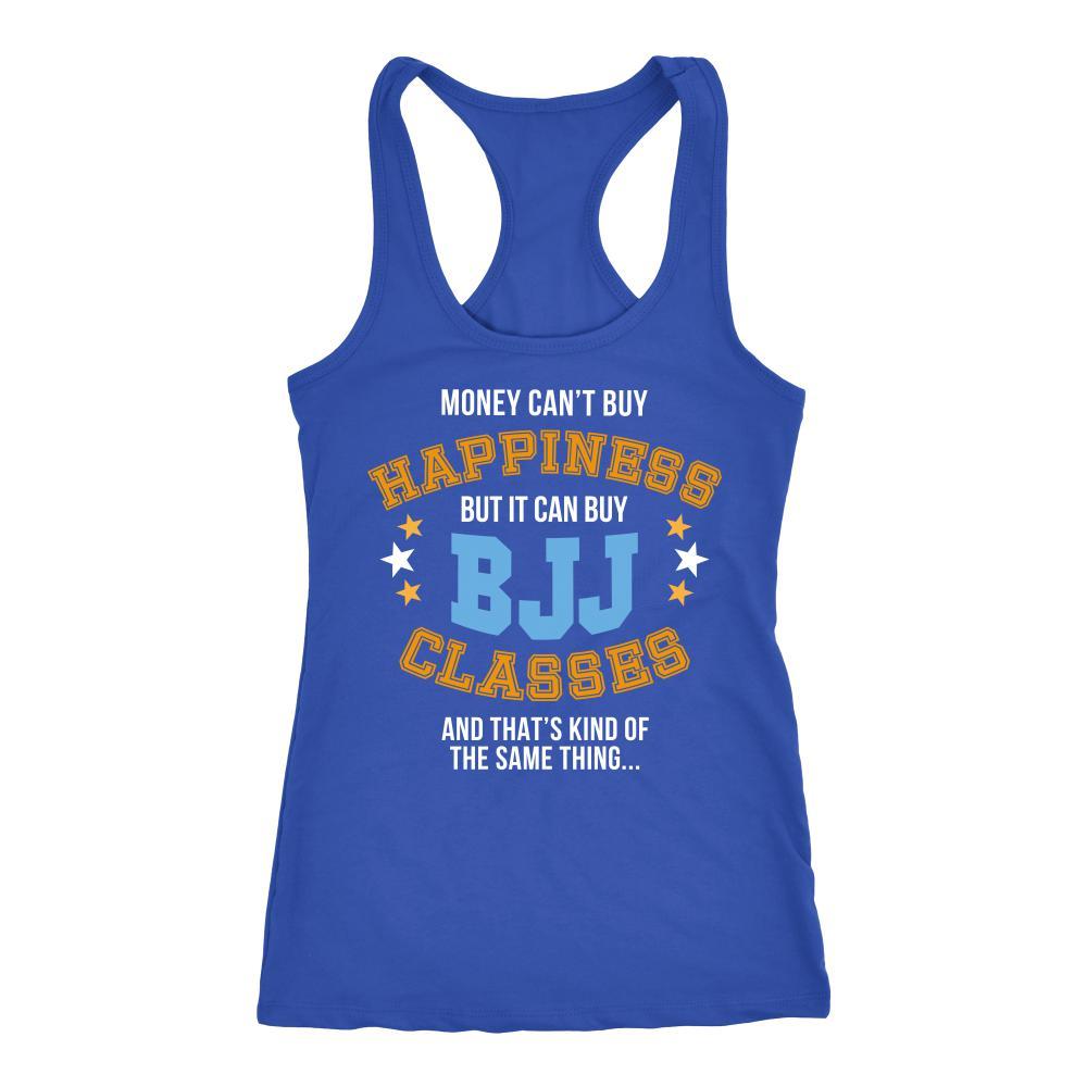 BJJ Tank Top - Money can't buy happiness but it can buy BJJ classes-T-shirt-Teelime | shirts-hoodies-mugs