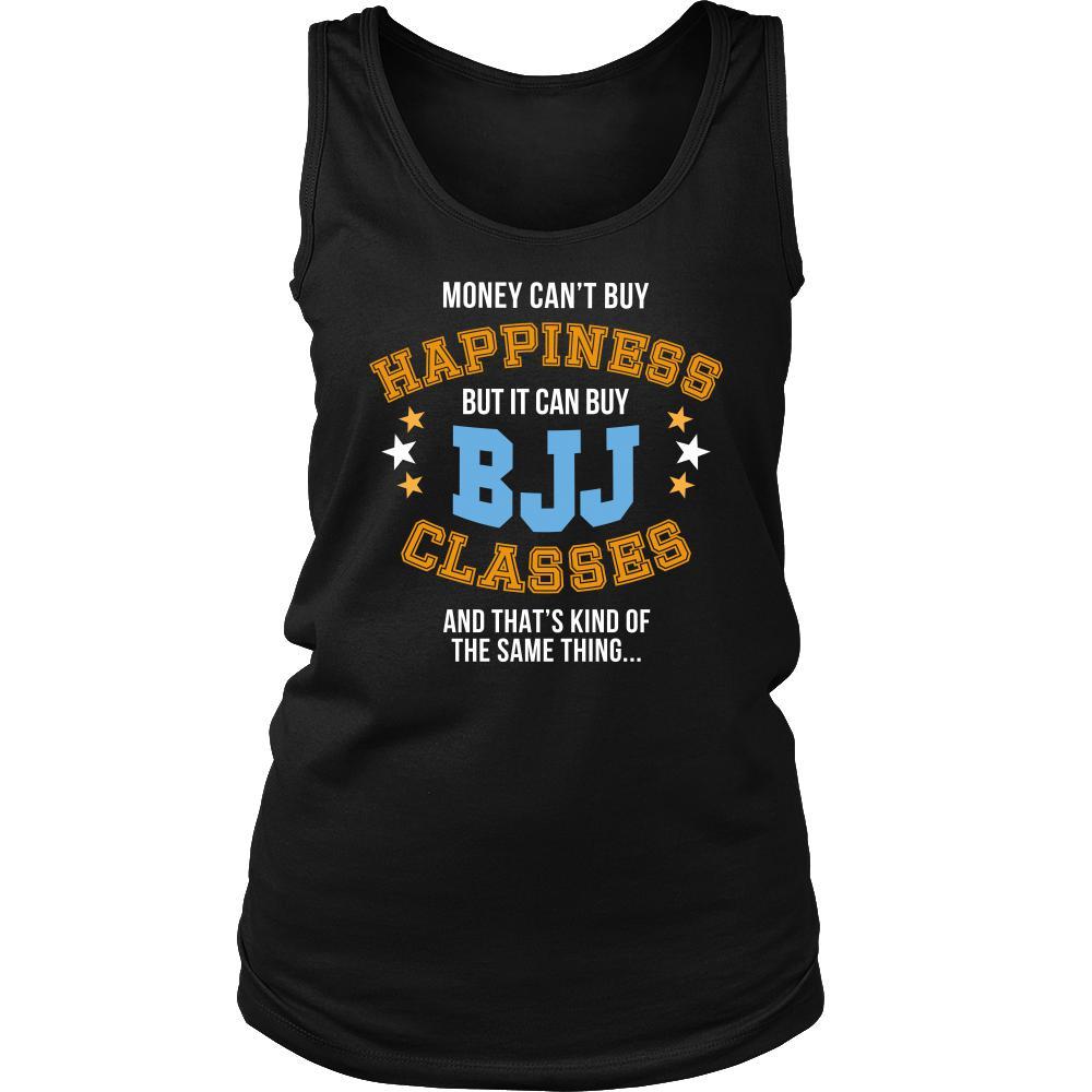 BJJ Tank Top - Money can't buy happiness but it can buy BJJ classes-T-shirt-Teelime | shirts-hoodies-mugs